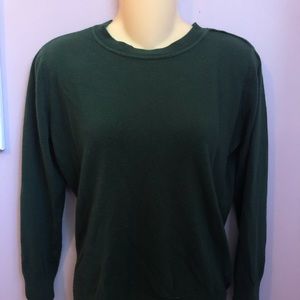 Primark green sweater medium